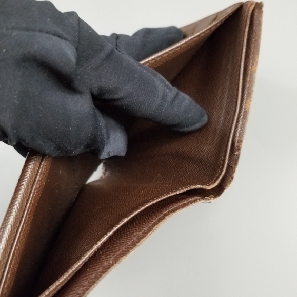 LOUIS VUITTON Multiple Men's Wallet Damier ebene Print/Spain - Picture 14 of 16